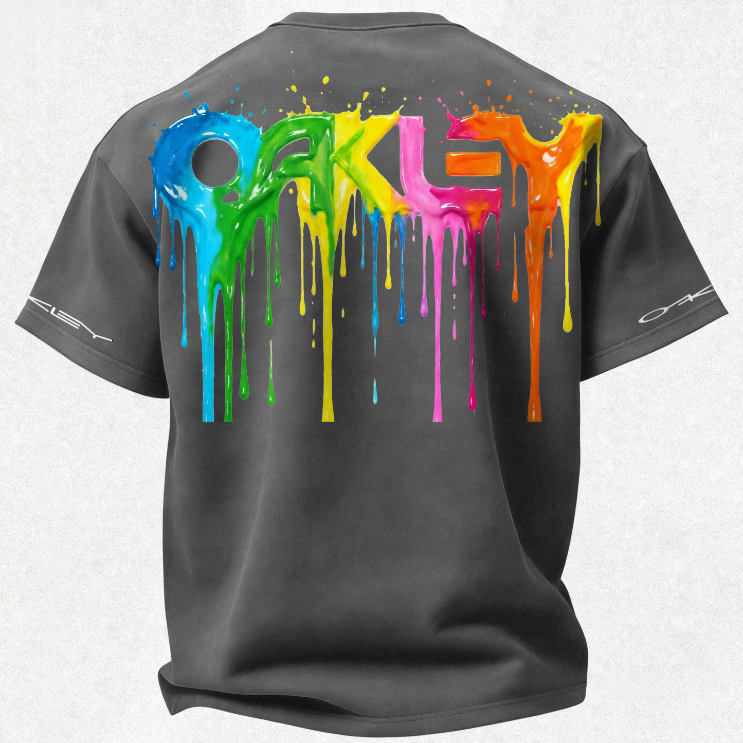 Oakley Printed Oversized Unisex T-shirt Image - 24