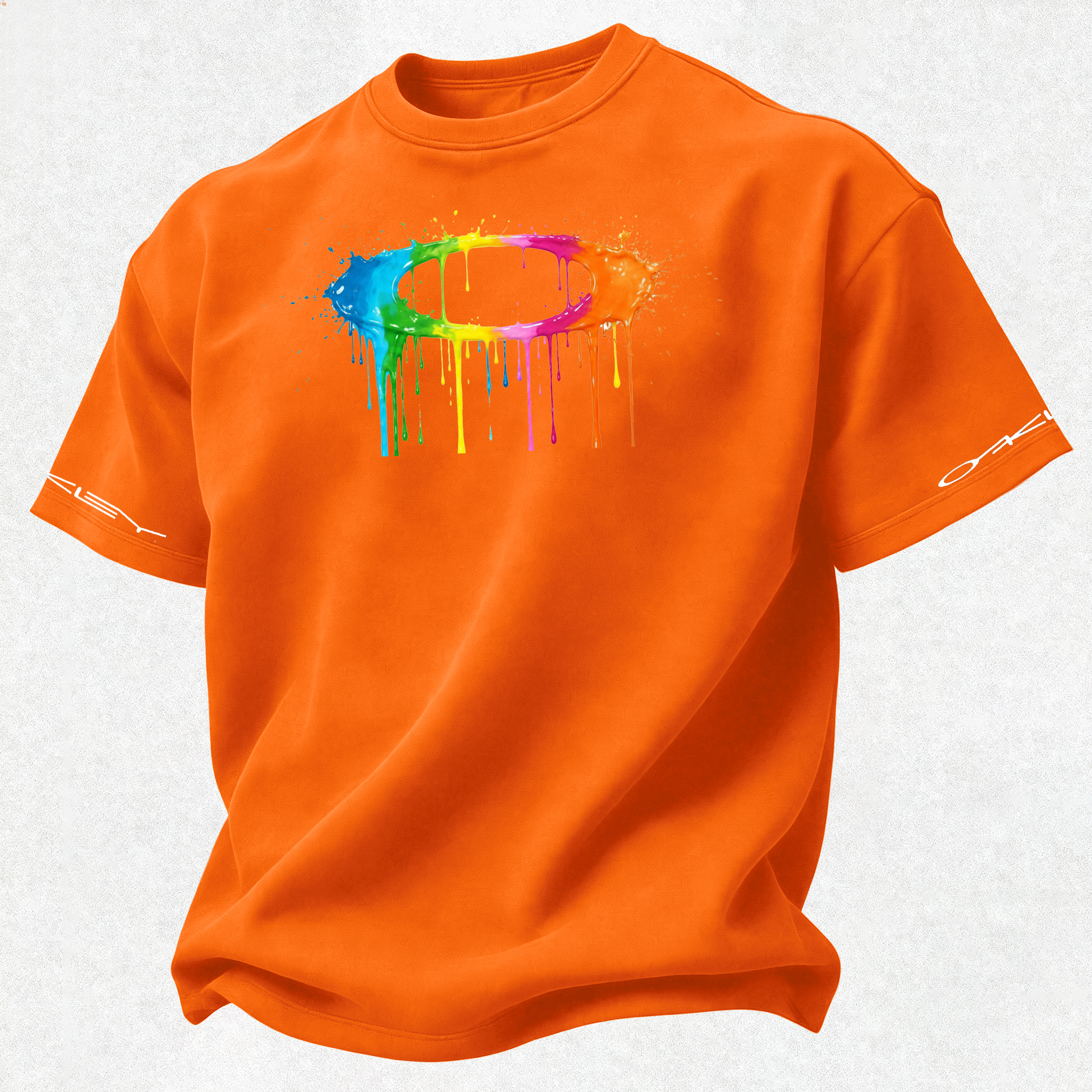 Oakley Printed Oversized Unisex T-shirt Image - 17