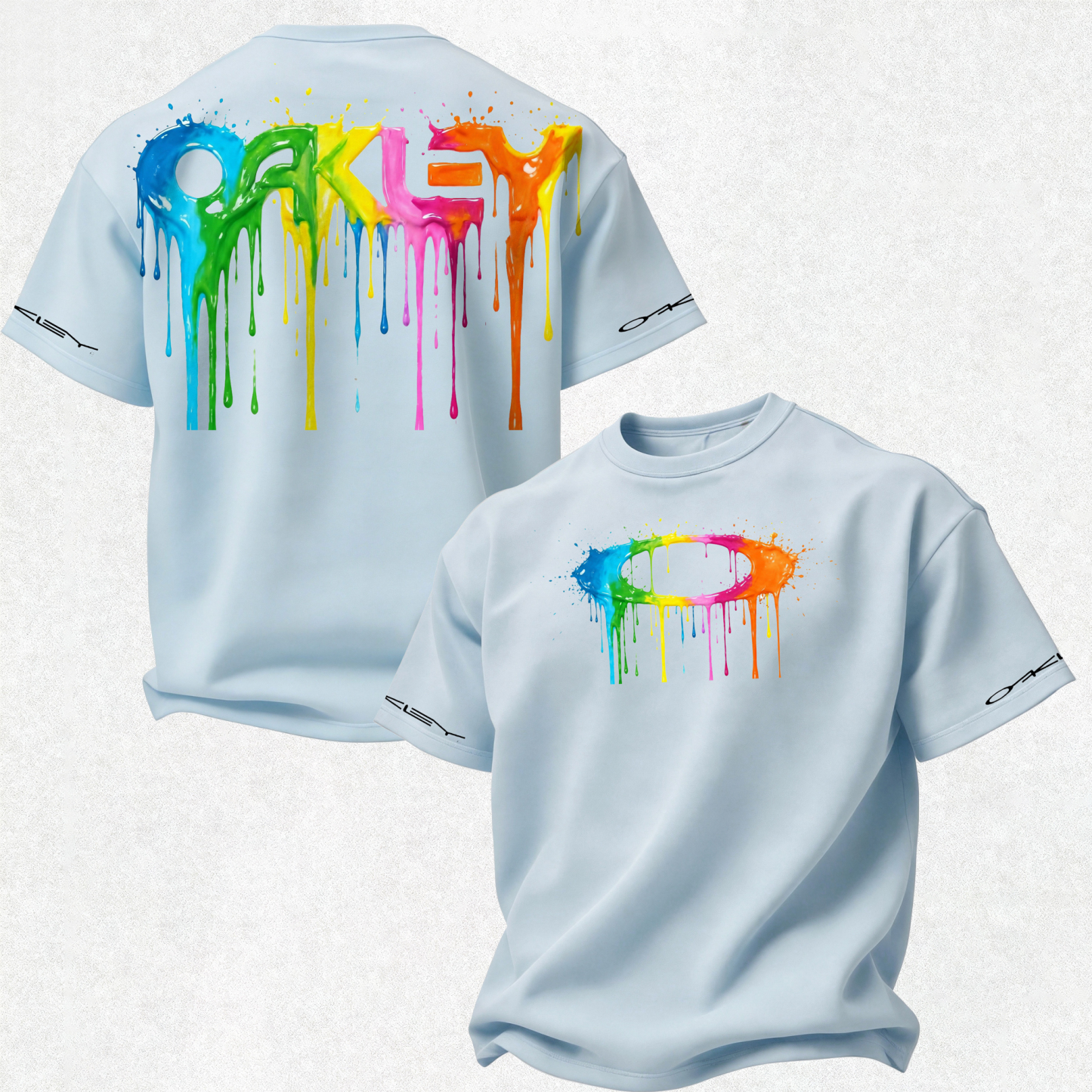 Oakley Printed Oversized Unisex T-shirt Image - 43