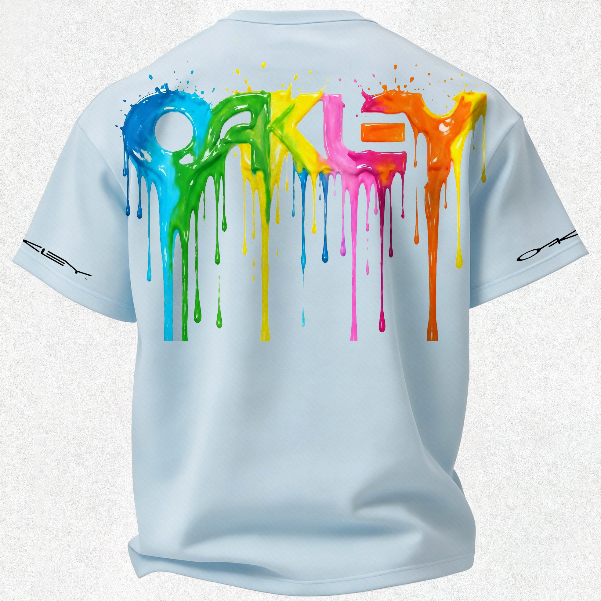 Oakley Printed Oversized Unisex T-shirt Image - 45