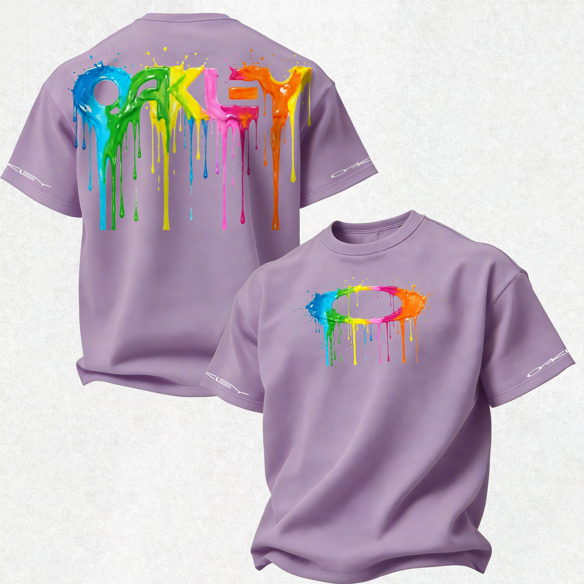 Oakley Printed Oversized Unisex T-shirt Image - 46