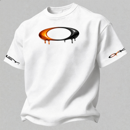 Youth Street Style Printed Oversized Unisex T-shirt Image - 2