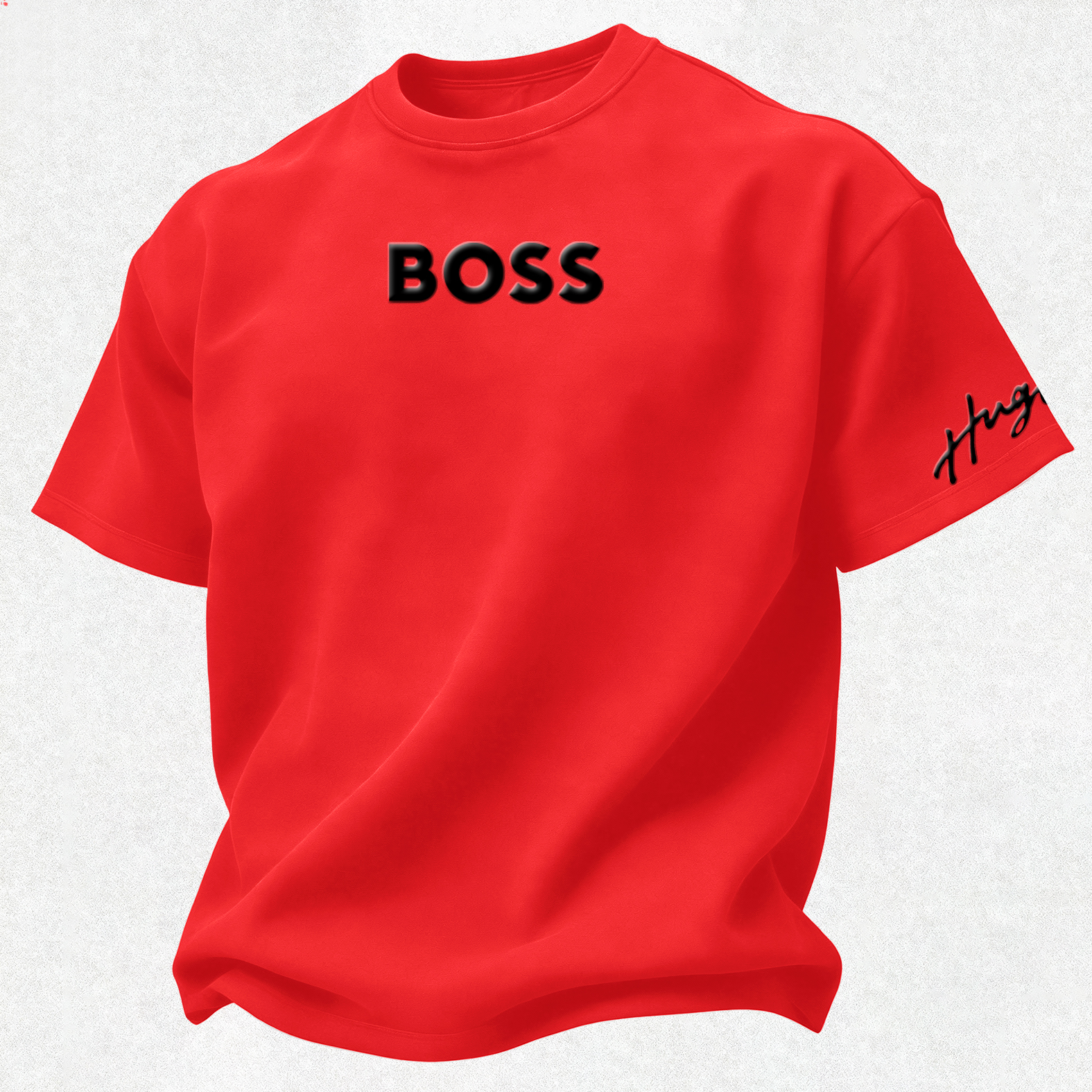 Casual Breathable Printed Oversized Unisex T-shirt Image - 2