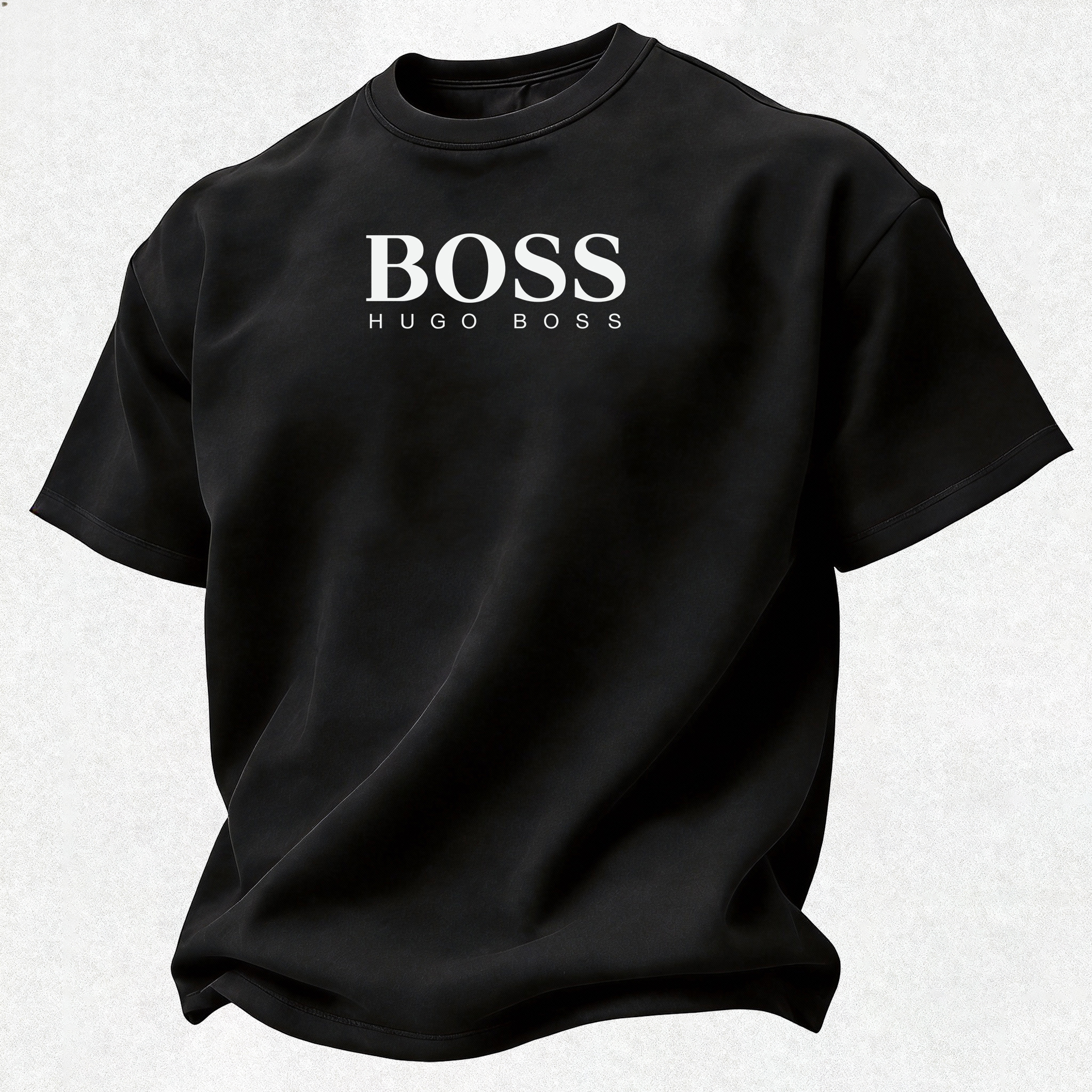 Hugo Boss Printed Oversized Unisex T-shirt Image - 5