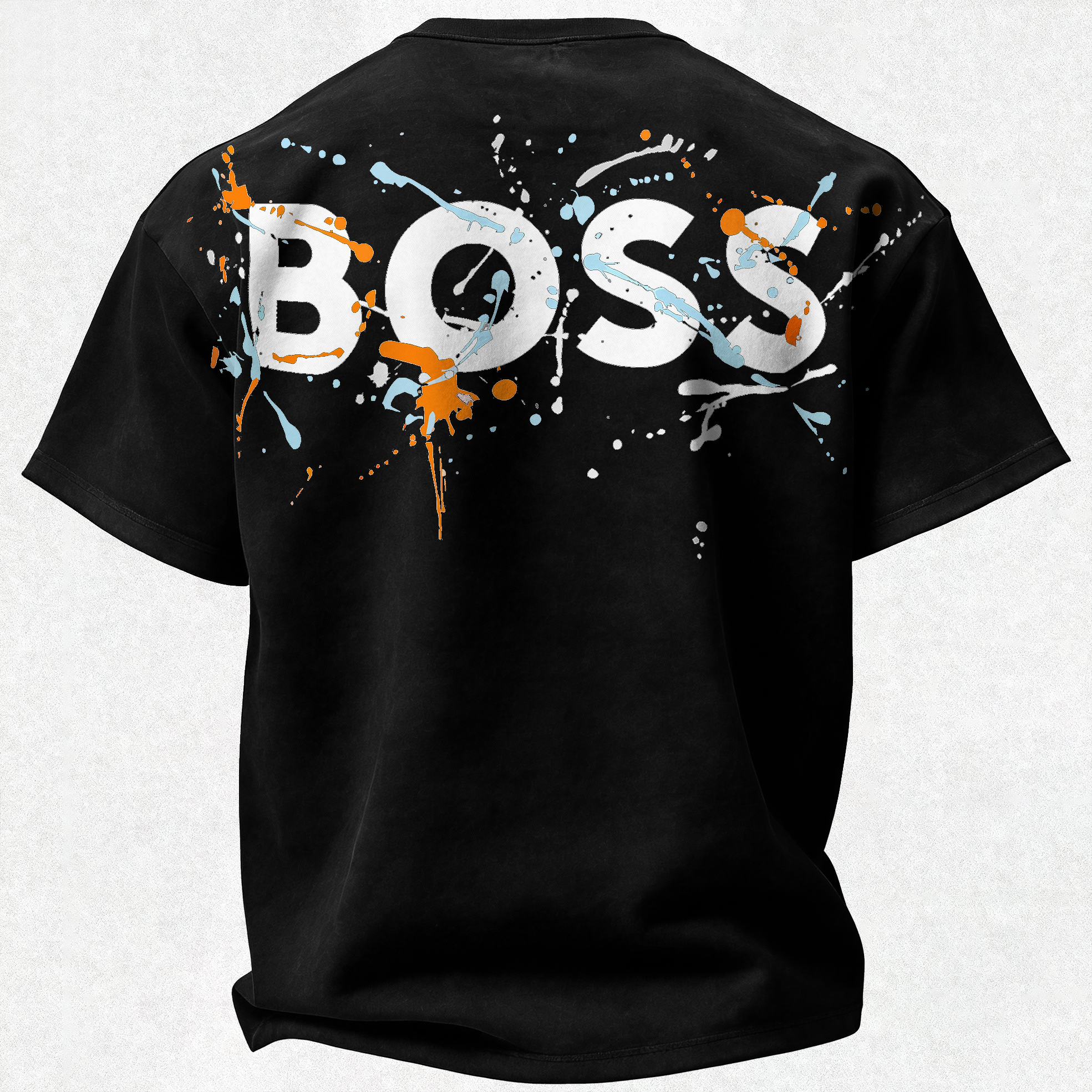 Hugo Boss Printed Oversized Unisex T-shirt Image - 6