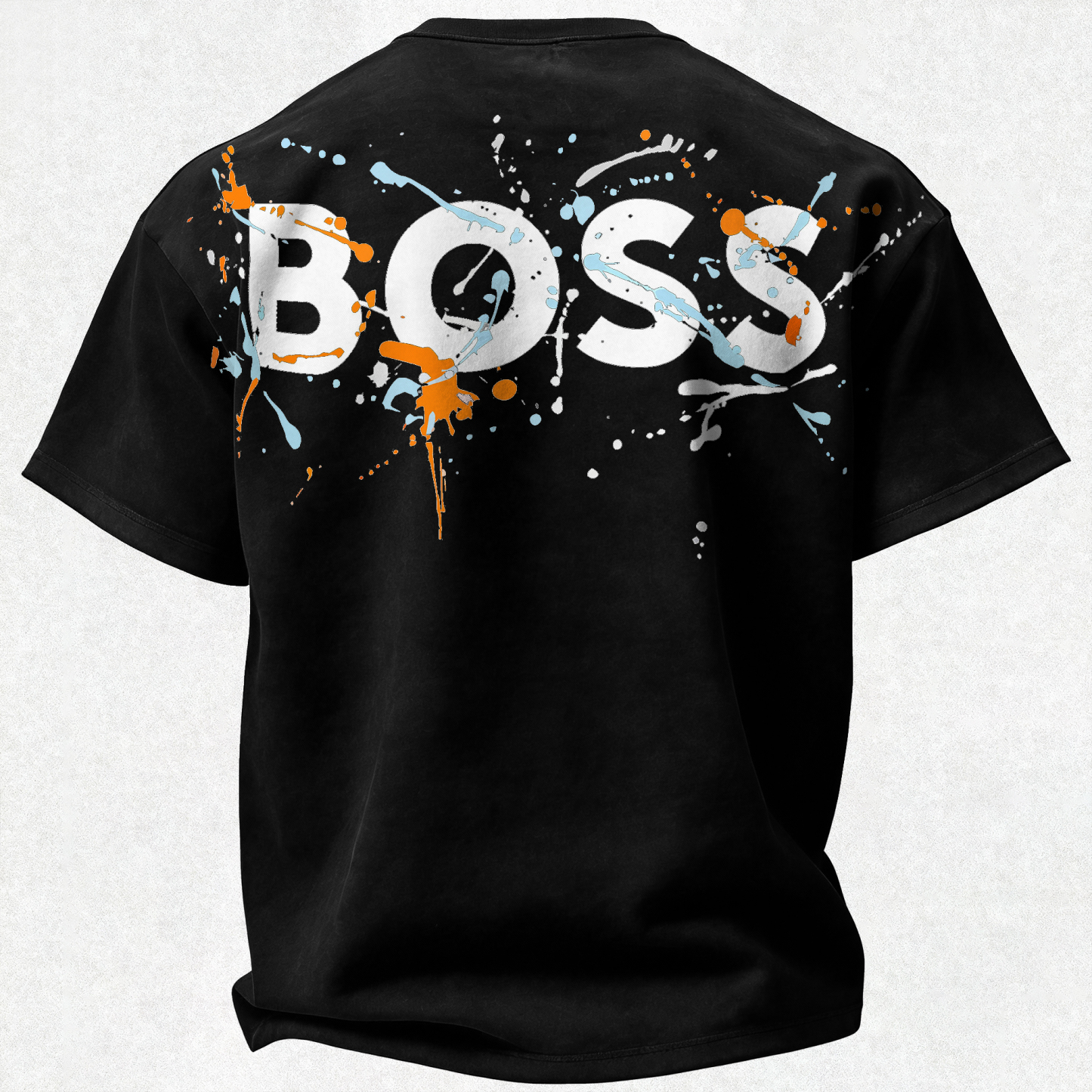 Hugo Boss Printed Oversized Unisex T-shirt Image - 6