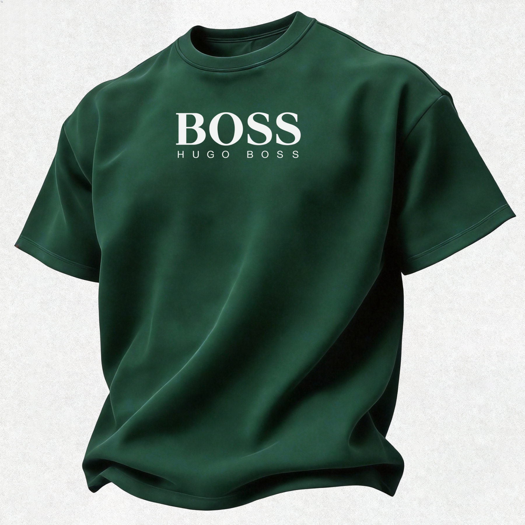 Hugo Boss Printed Oversized Unisex T-shirt Image - 17