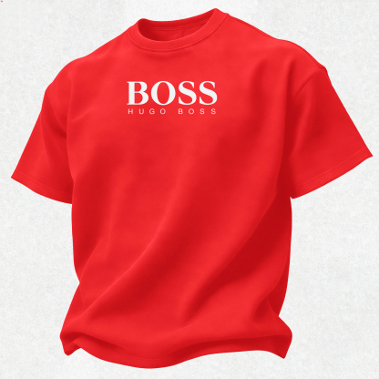 Hugo Boss Printed Oversized Unisex T-shirt Image - 23
