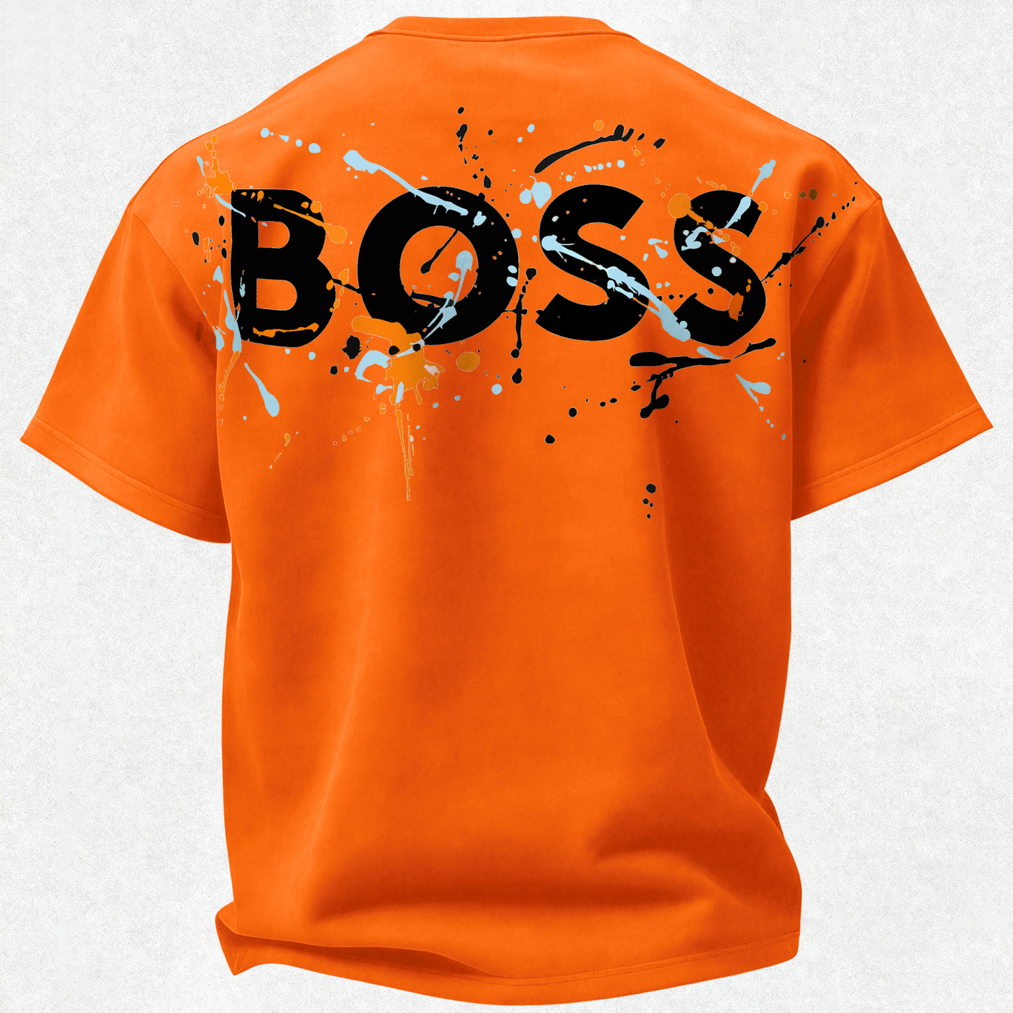 Hugo Boss Printed Oversized Unisex T-shirt Image - 27