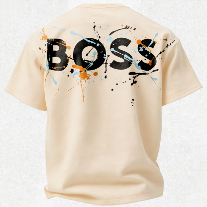 Hugo Boss Printed Oversized Unisex T-shirt Image - 30