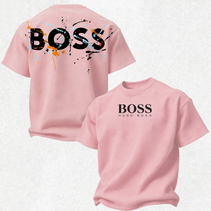 Hugo Boss Printed Oversized Unisex T-shirt Image - 31