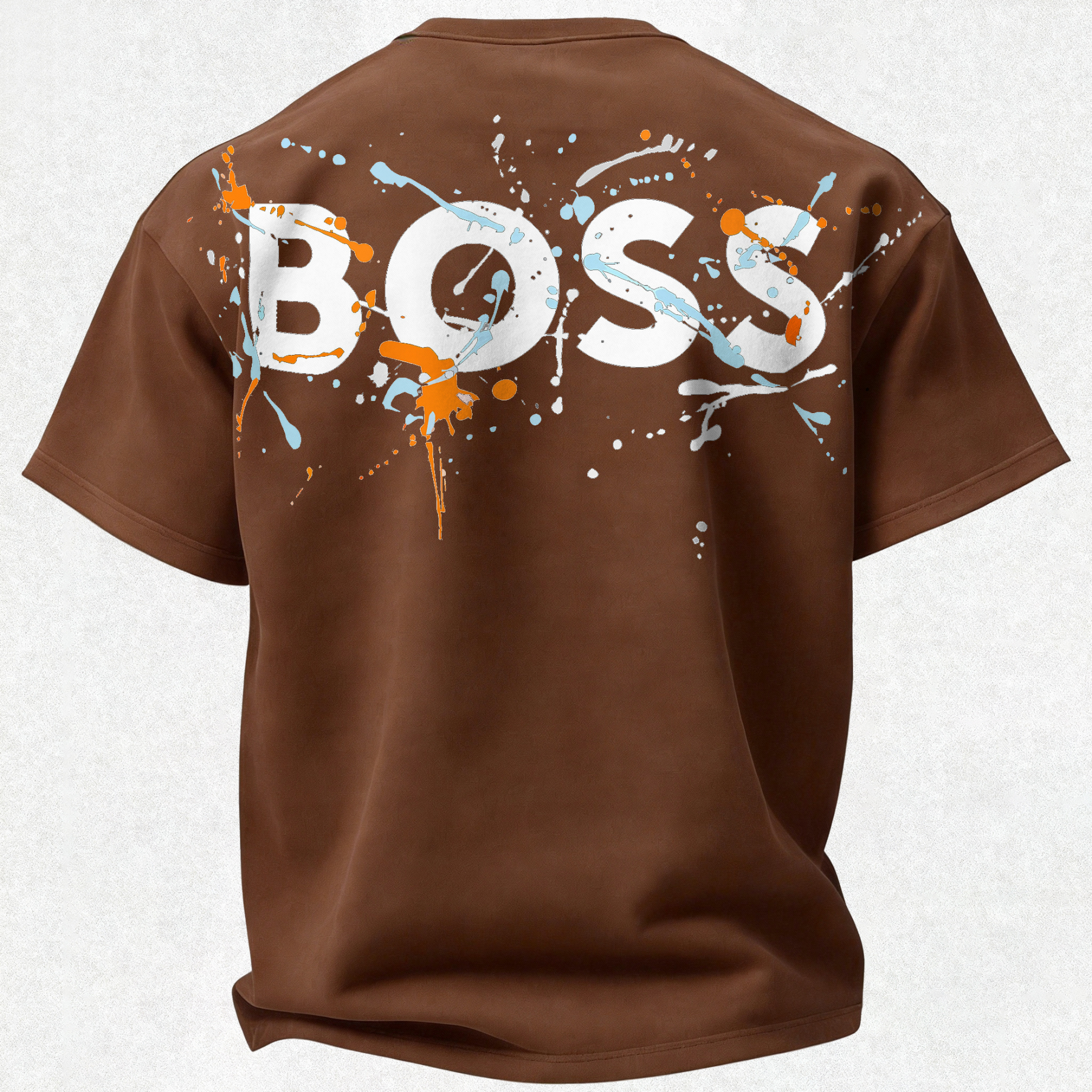 Hugo Boss Printed Oversized Unisex T-shirt Image - 39