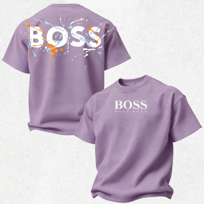 Hugo Boss Printed Oversized Unisex T-shirt Image - 40