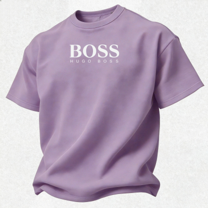 Hugo Boss Printed Oversized Unisex T-shirt Image - 41