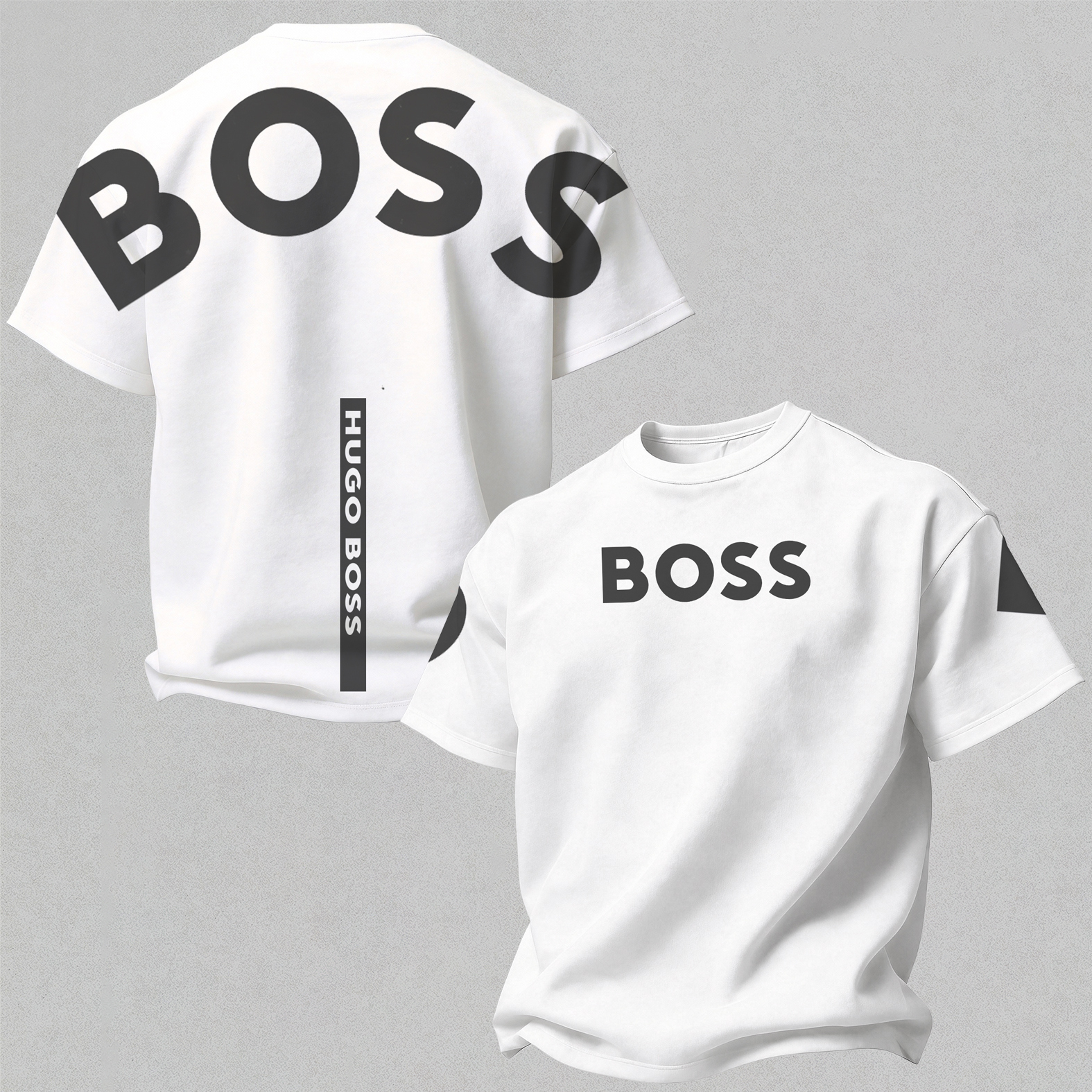 Fashion Street Art Printed Oversized Unisex T-shirt Image - 4