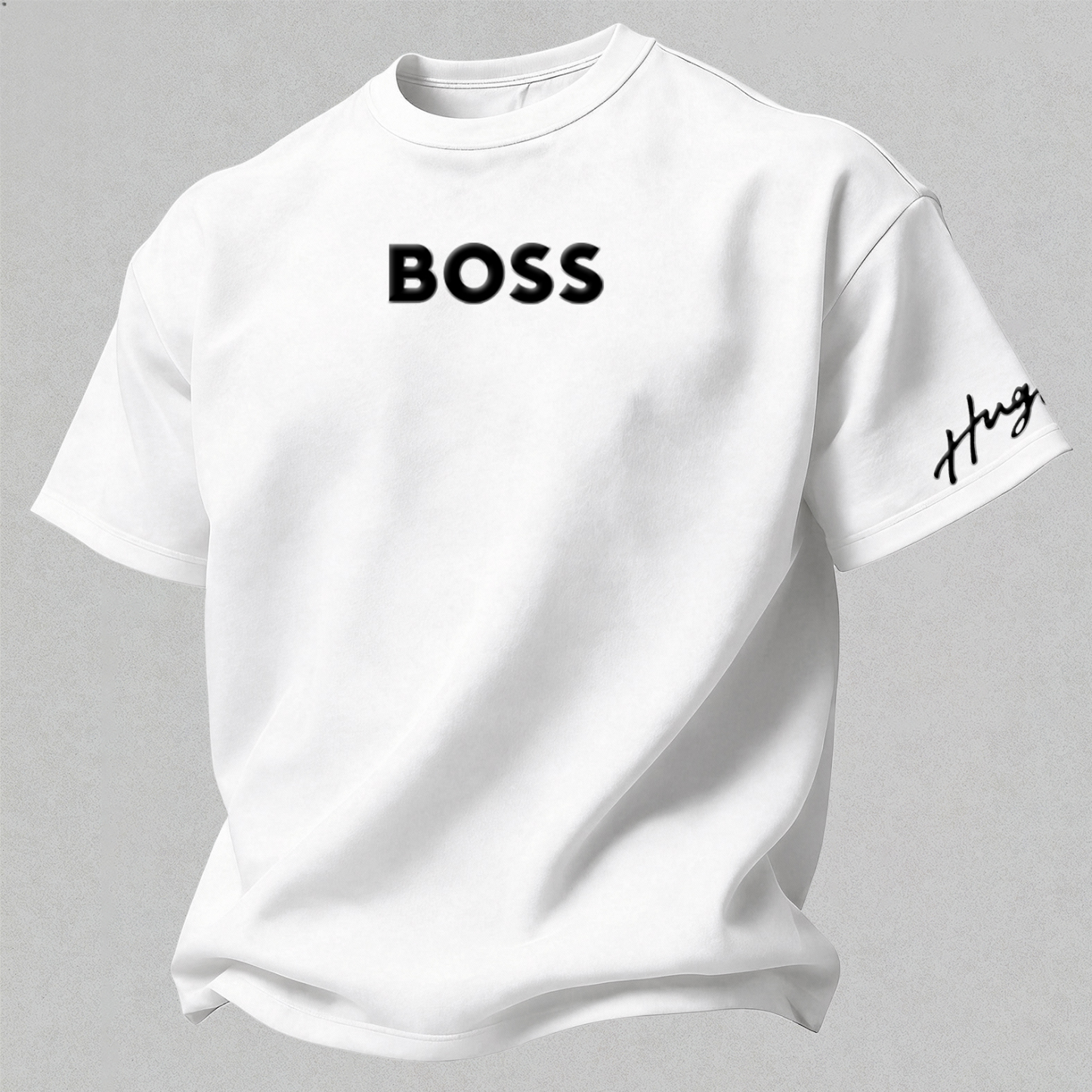 Casual Breathable Printed Oversized Unisex T-shirt Image - 8