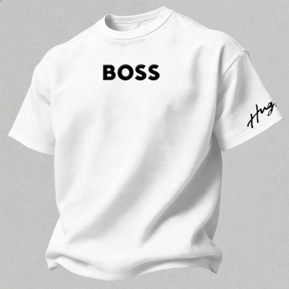 Casual Breathable Printed Oversized Unisex T-shirt Image - 8