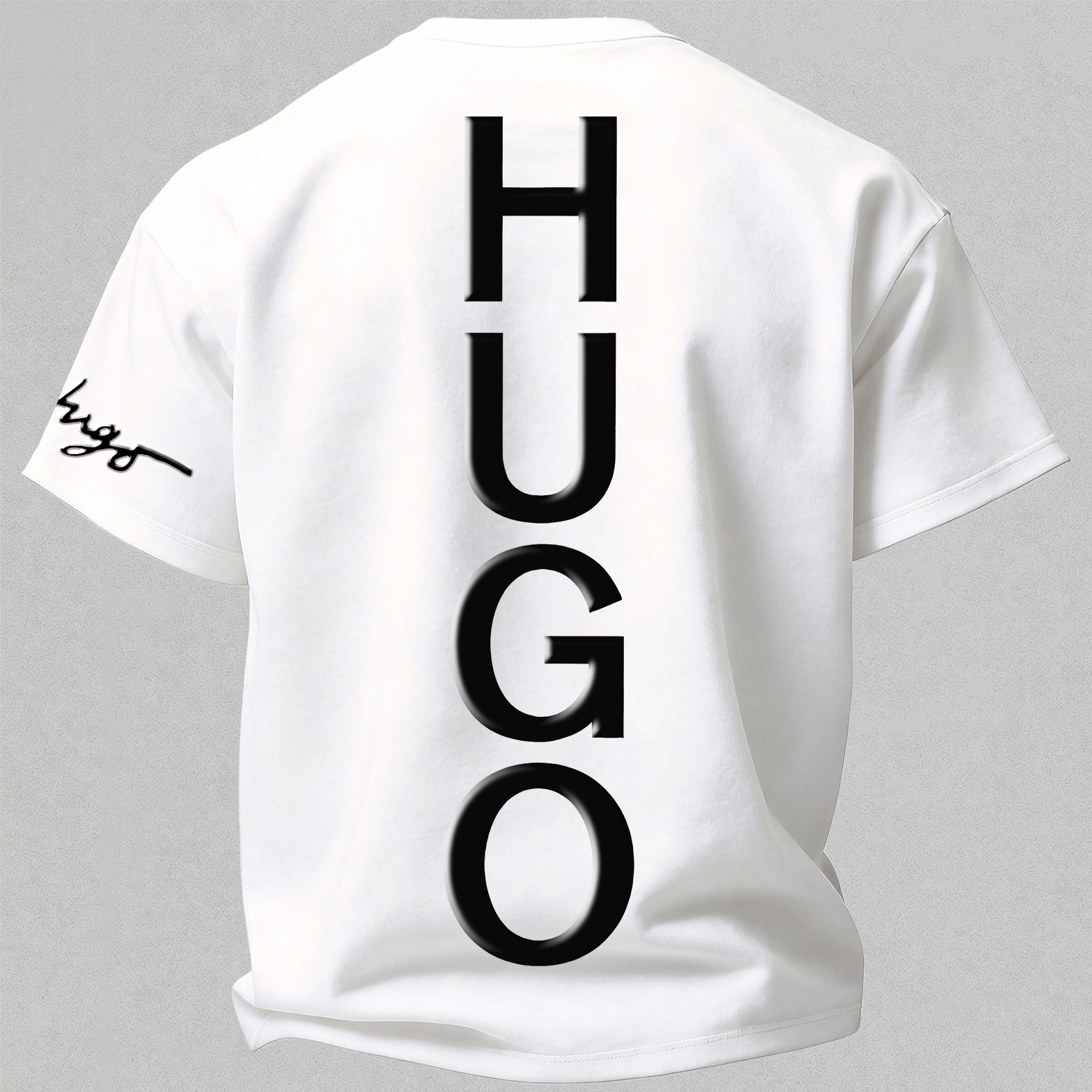 Casual Breathable Printed Oversized Unisex T-shirt Image - 9