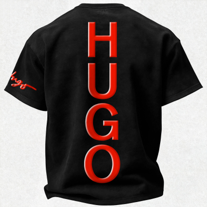 Casual Breathable Printed Oversized Unisex T-shirt Image - 6
