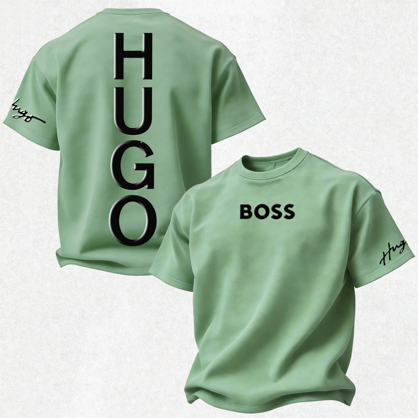 Casual Breathable Printed Oversized Unisex T-shirt Image - 22