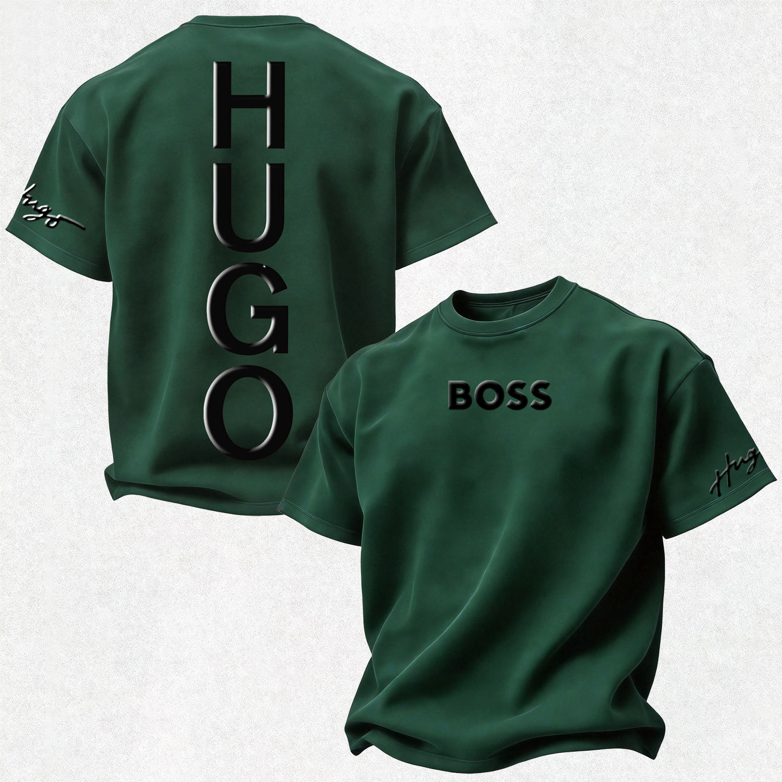 Casual Breathable Printed Oversized Unisex T-shirt Image - 49