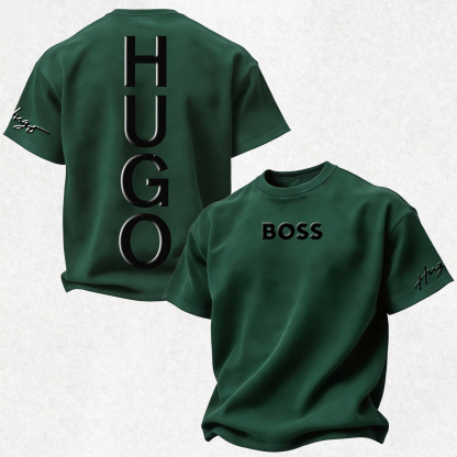 Casual Breathable Printed Oversized Unisex T-shirt Image - 49