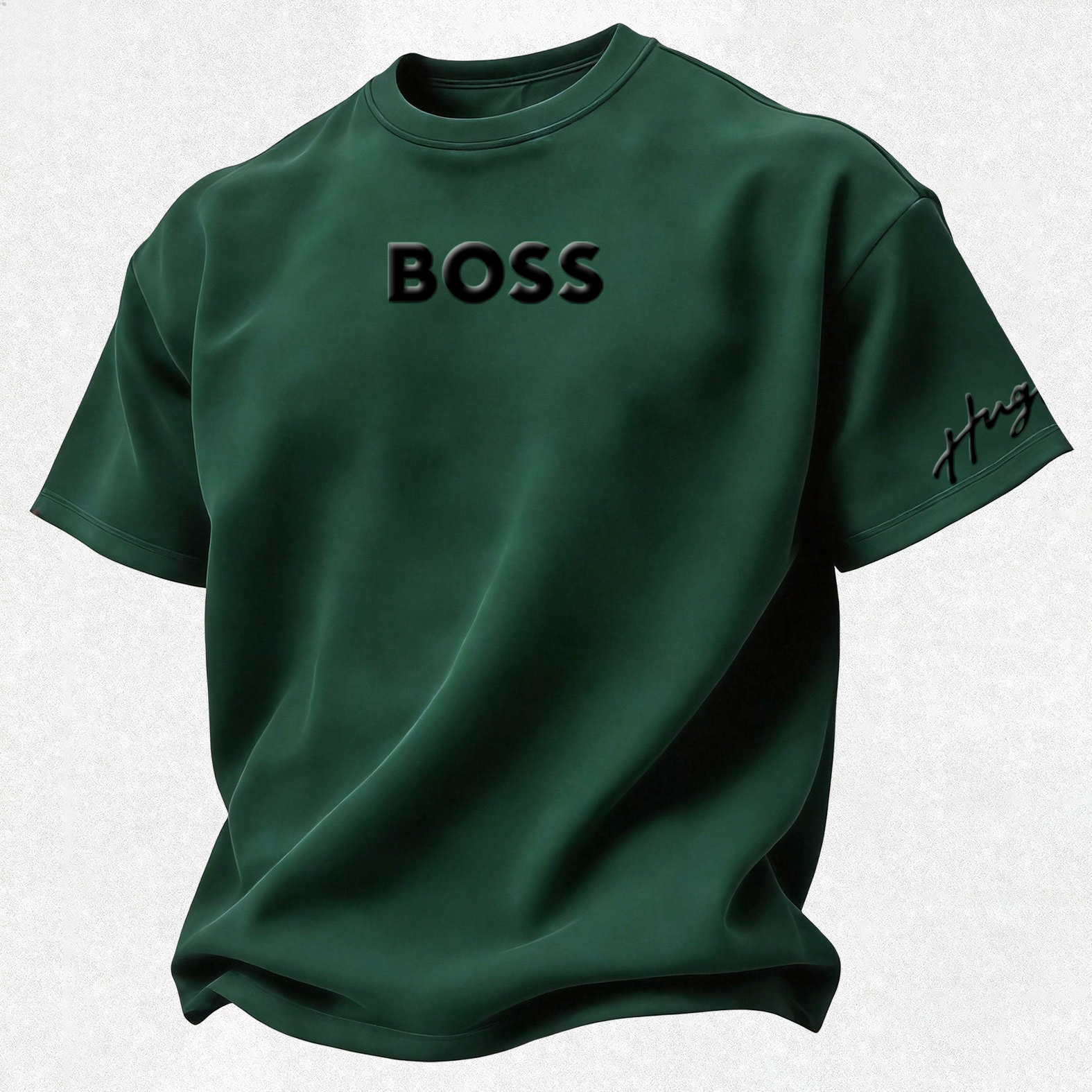 Casual Breathable Printed Oversized Unisex T-shirt Image - 50