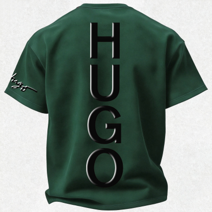 Casual Breathable Printed Oversized Unisex T-shirt Image - 51