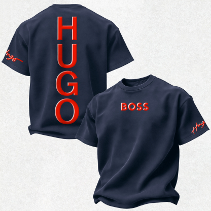 Casual Breathable Printed Oversized Unisex T-shirt Image - 10