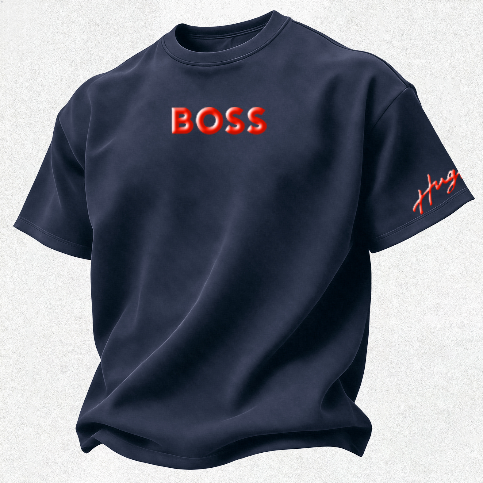 Casual Breathable Printed Oversized Unisex T-shirt Image - 11