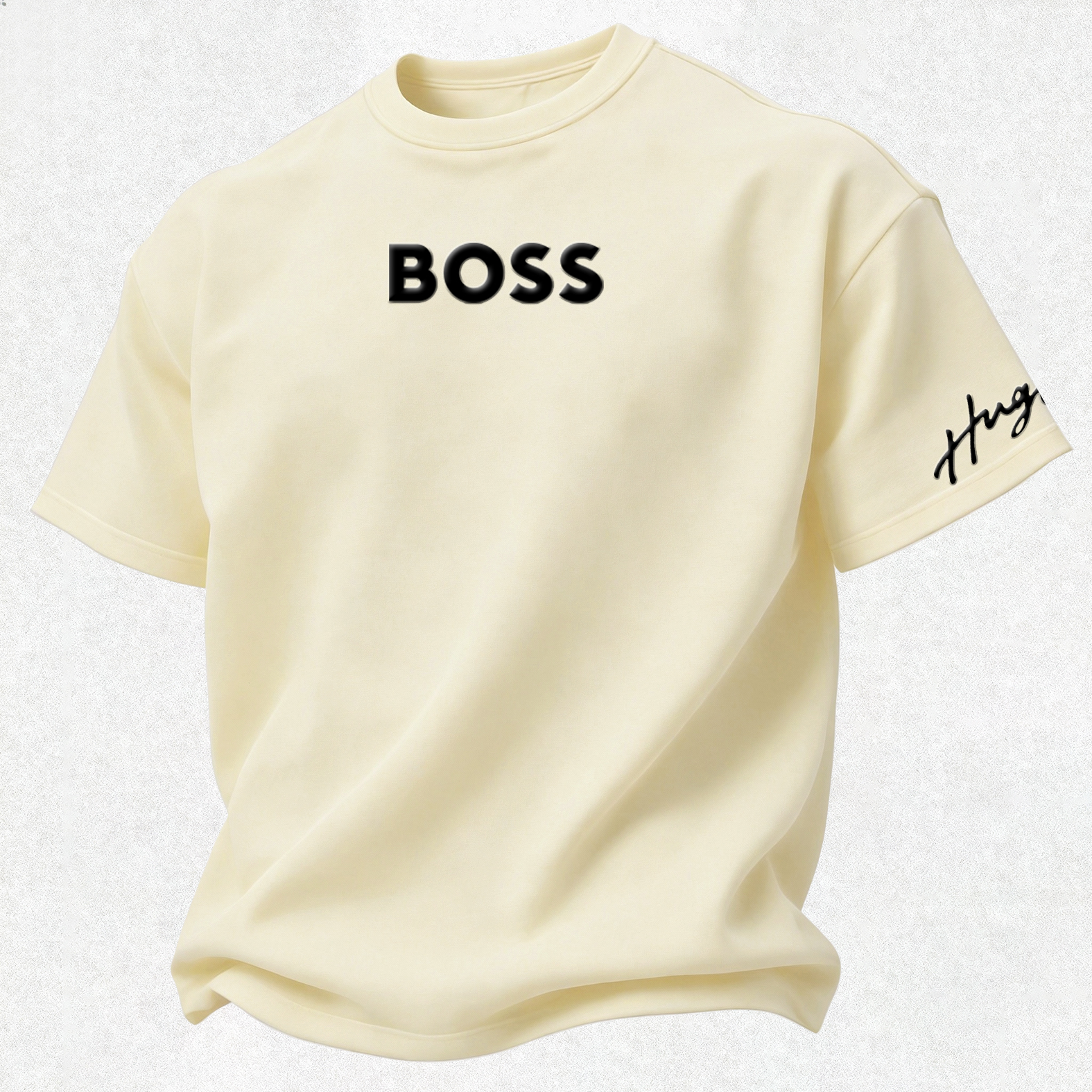 Casual Breathable Printed Oversized Unisex T-shirt Image - 32