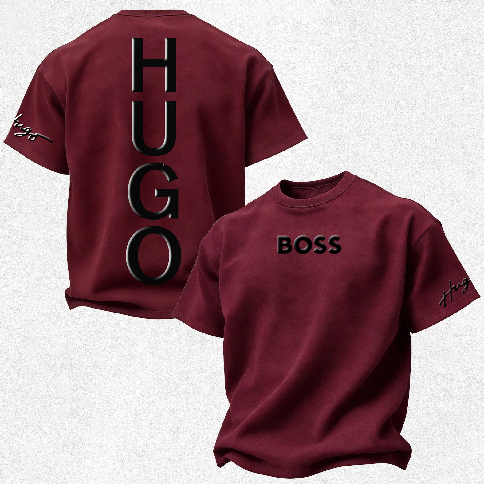 Casual Breathable Printed Oversized Unisex T-shirt Image - 37