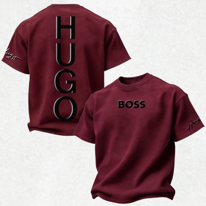 Casual Breathable Printed Oversized Unisex T-shirt Image - 37