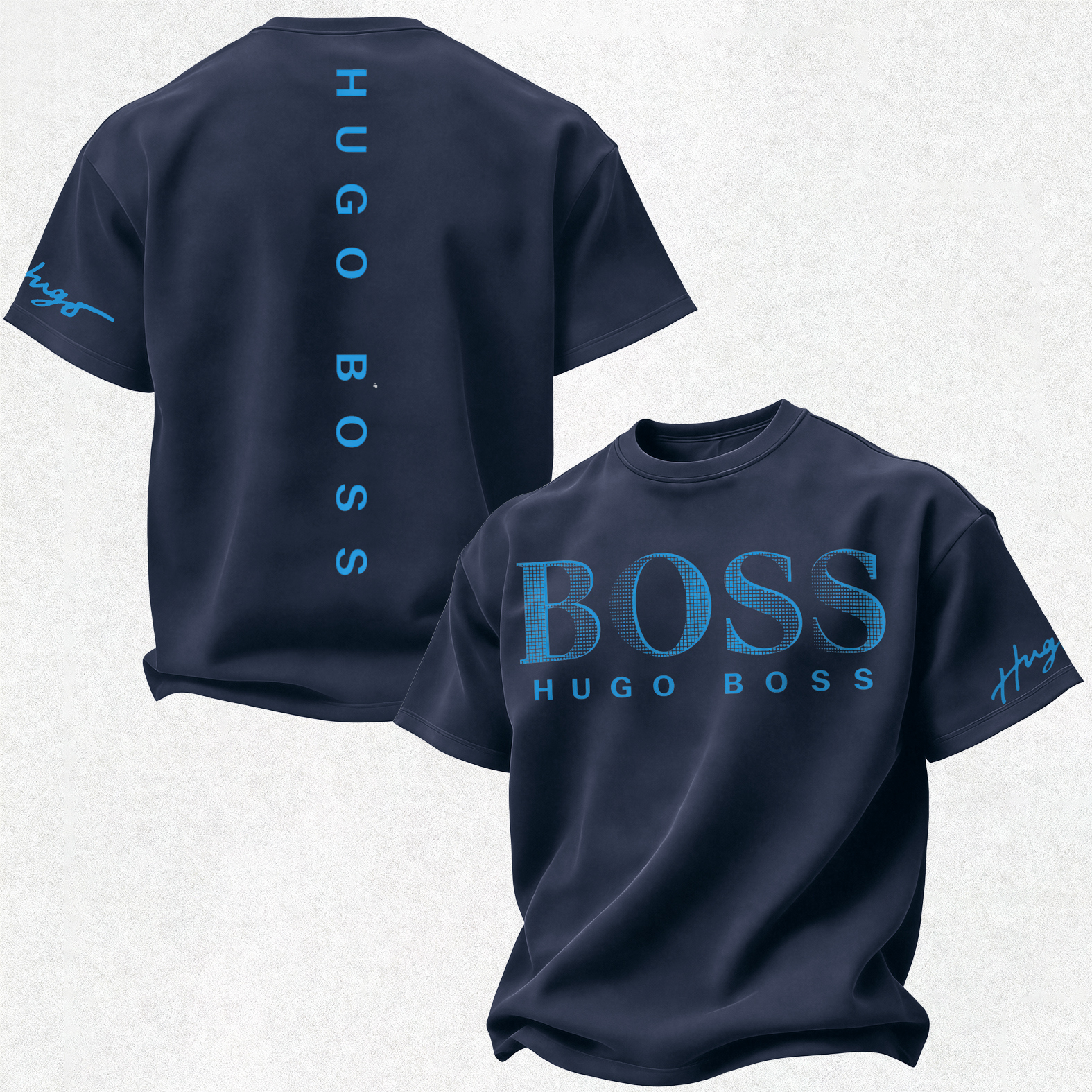 Street Casual Printed Oversized Unisex T-shirt Image - 34