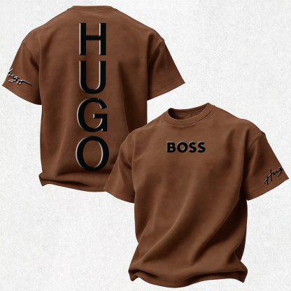 Casual Breathable Printed Oversized Unisex T-shirt Image - 40