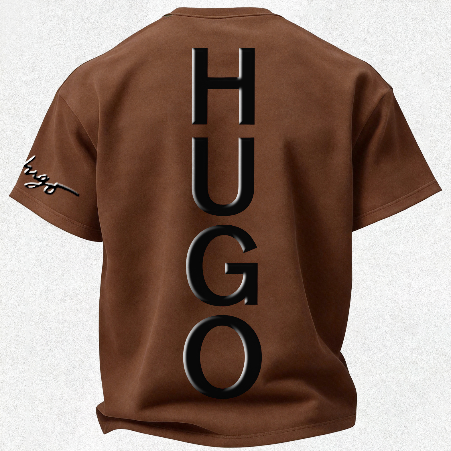 Casual Breathable Printed Oversized Unisex T-shirt Image - 42