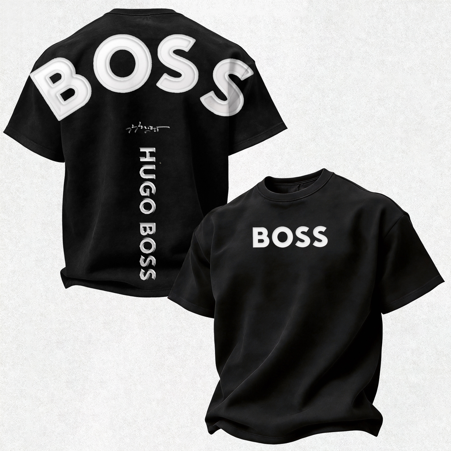 Summer Street Casual Printed Oversized Unisex T-shirt Image - 4