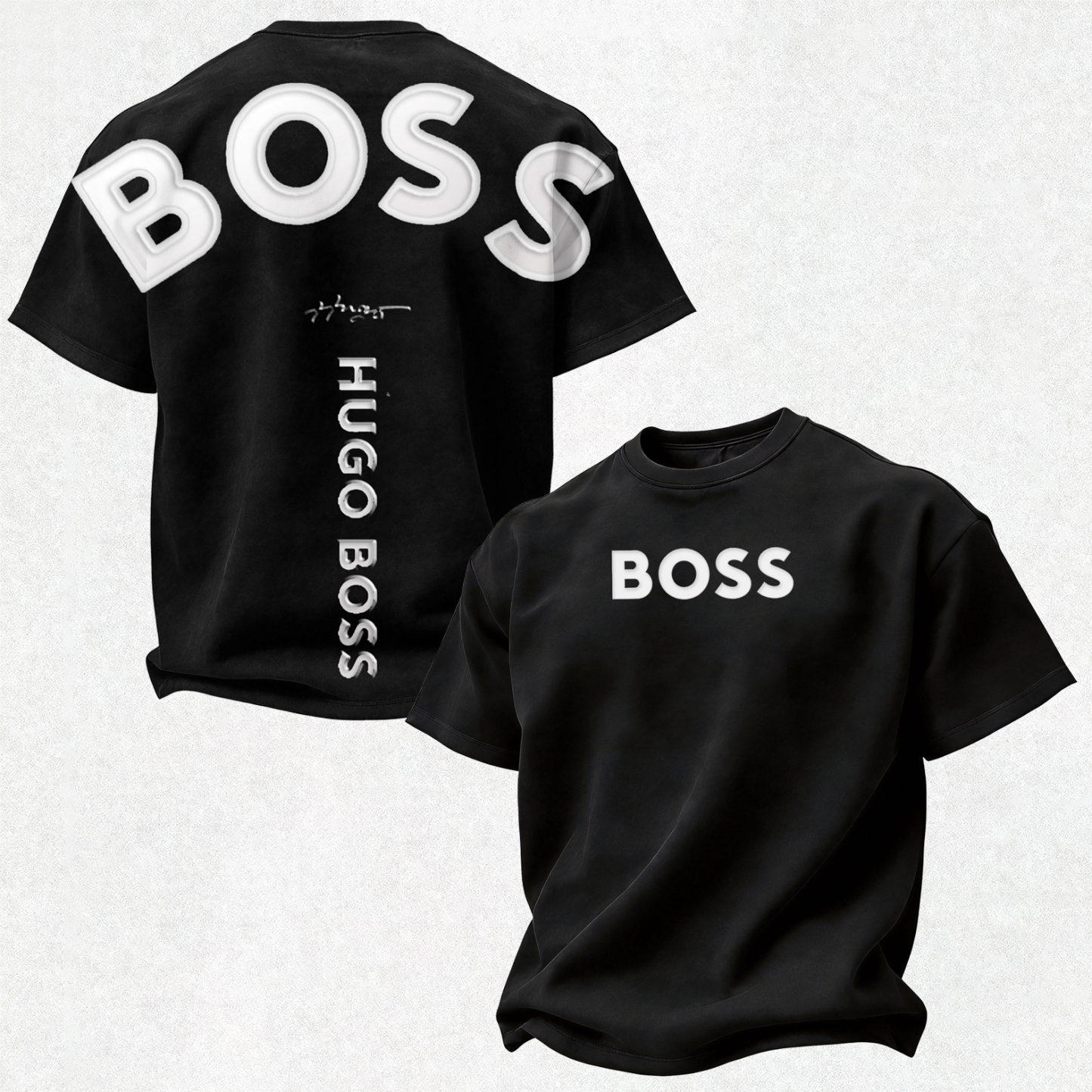 Summer Street Casual Printed Oversized Unisex T-shirt Image - 4