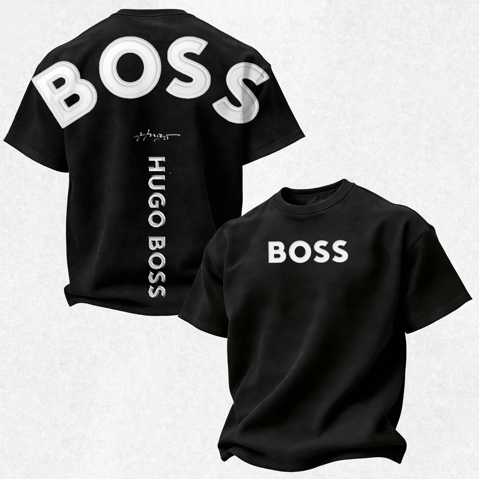 Summer Street Casual Printed Oversized Unisex T-shirt Image - 4