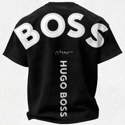 Summer Street Casual Printed Oversized Unisex T-shirt Image - 6