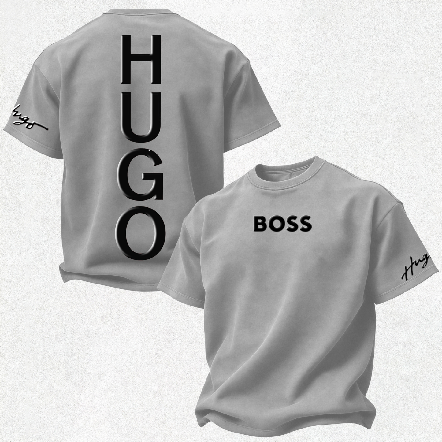 Casual Breathable Printed Oversized Unisex T-shirt Image - 43