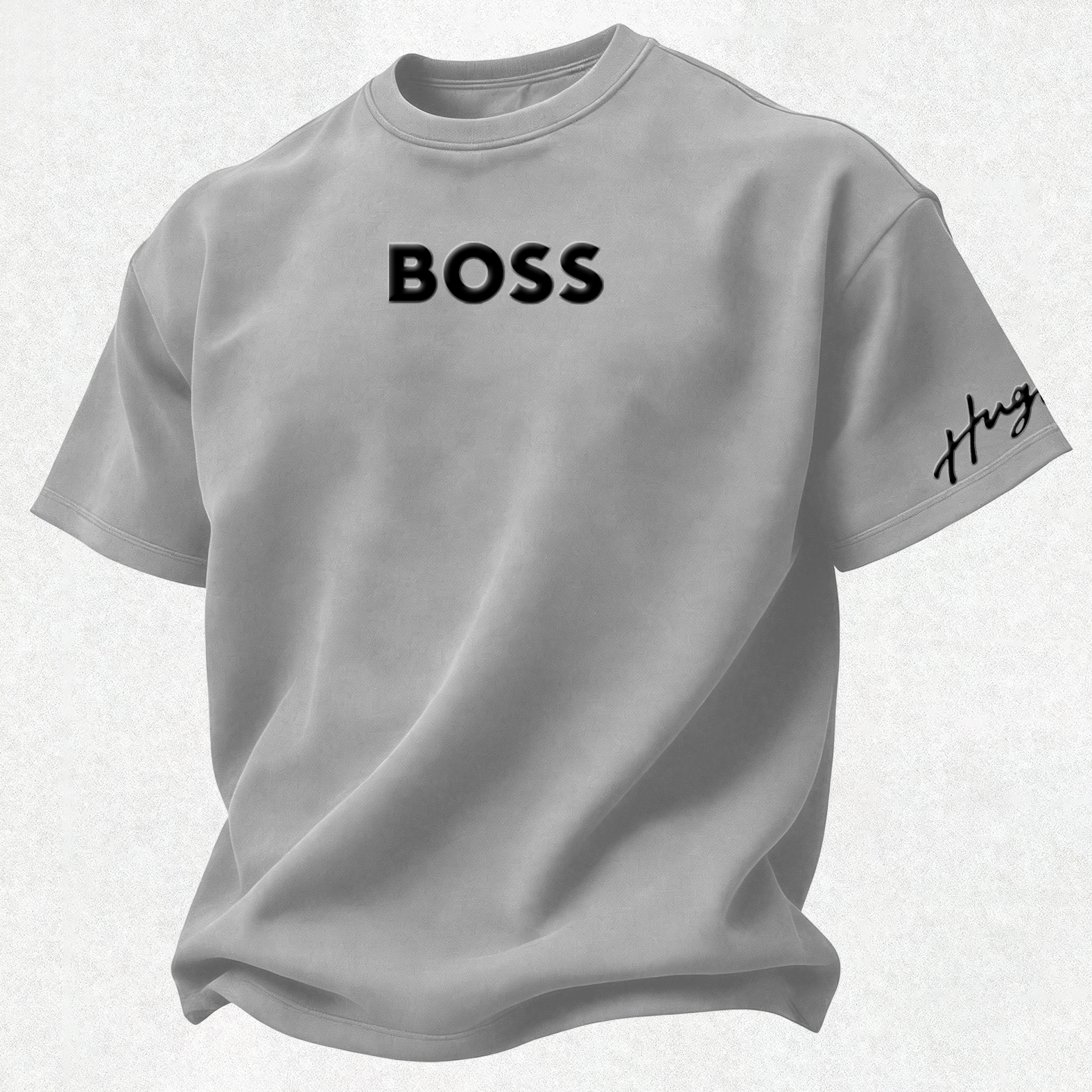 Casual Breathable Printed Oversized Unisex T-shirt Image - 44