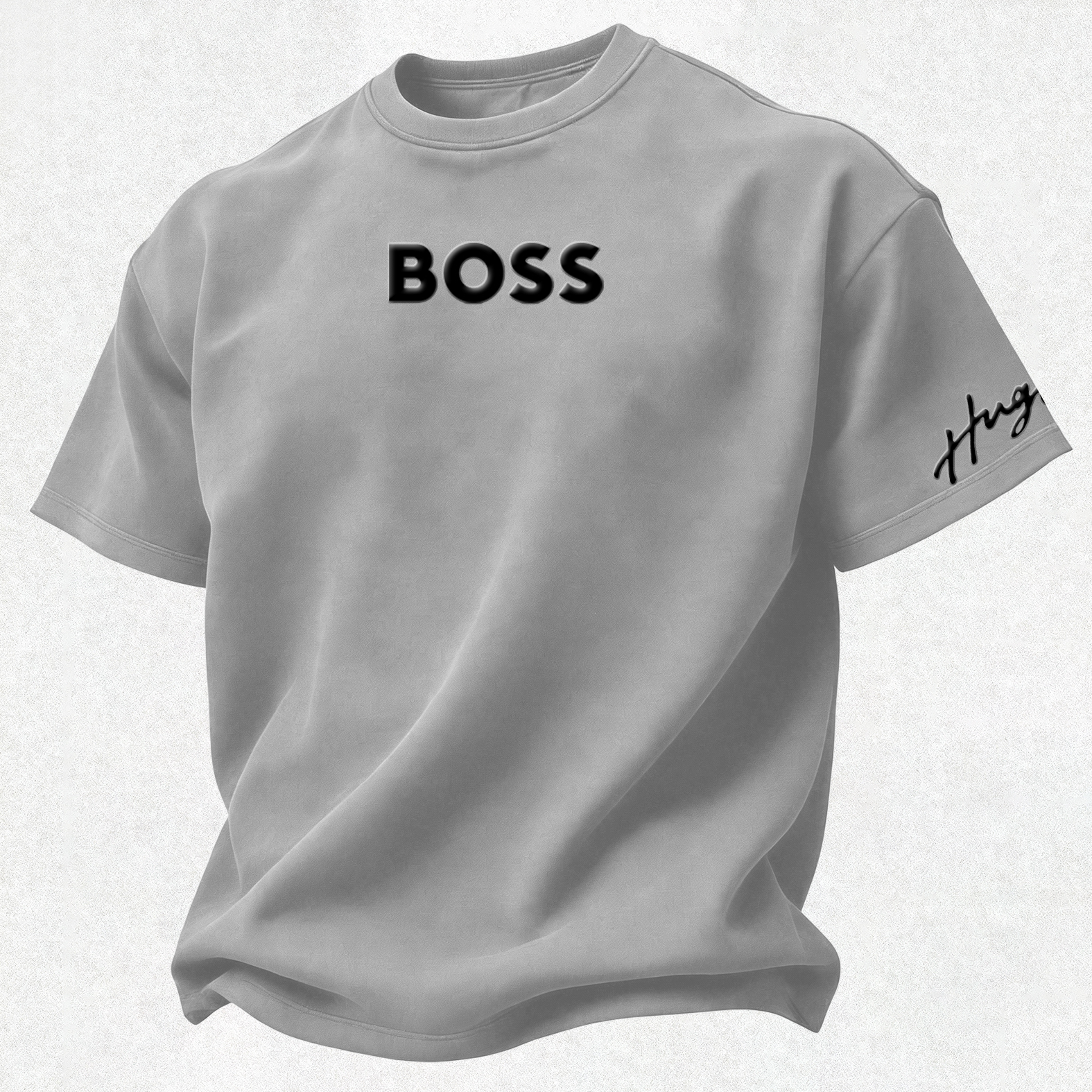 Casual Breathable Printed Oversized Unisex T-shirt Image - 44
