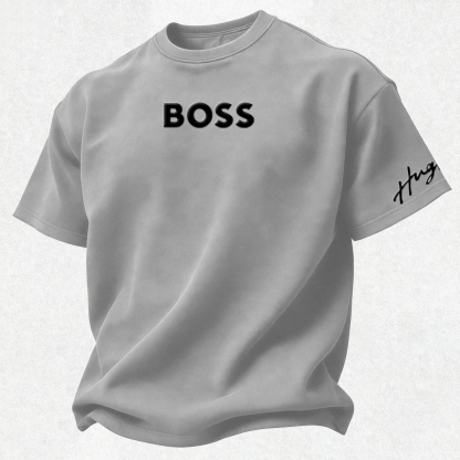Casual Breathable Printed Oversized Unisex T-shirt Image - 44
