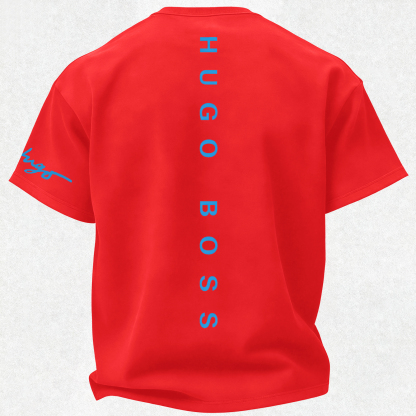 Street Casual Printed Oversized Unisex T-shirt Image - 24