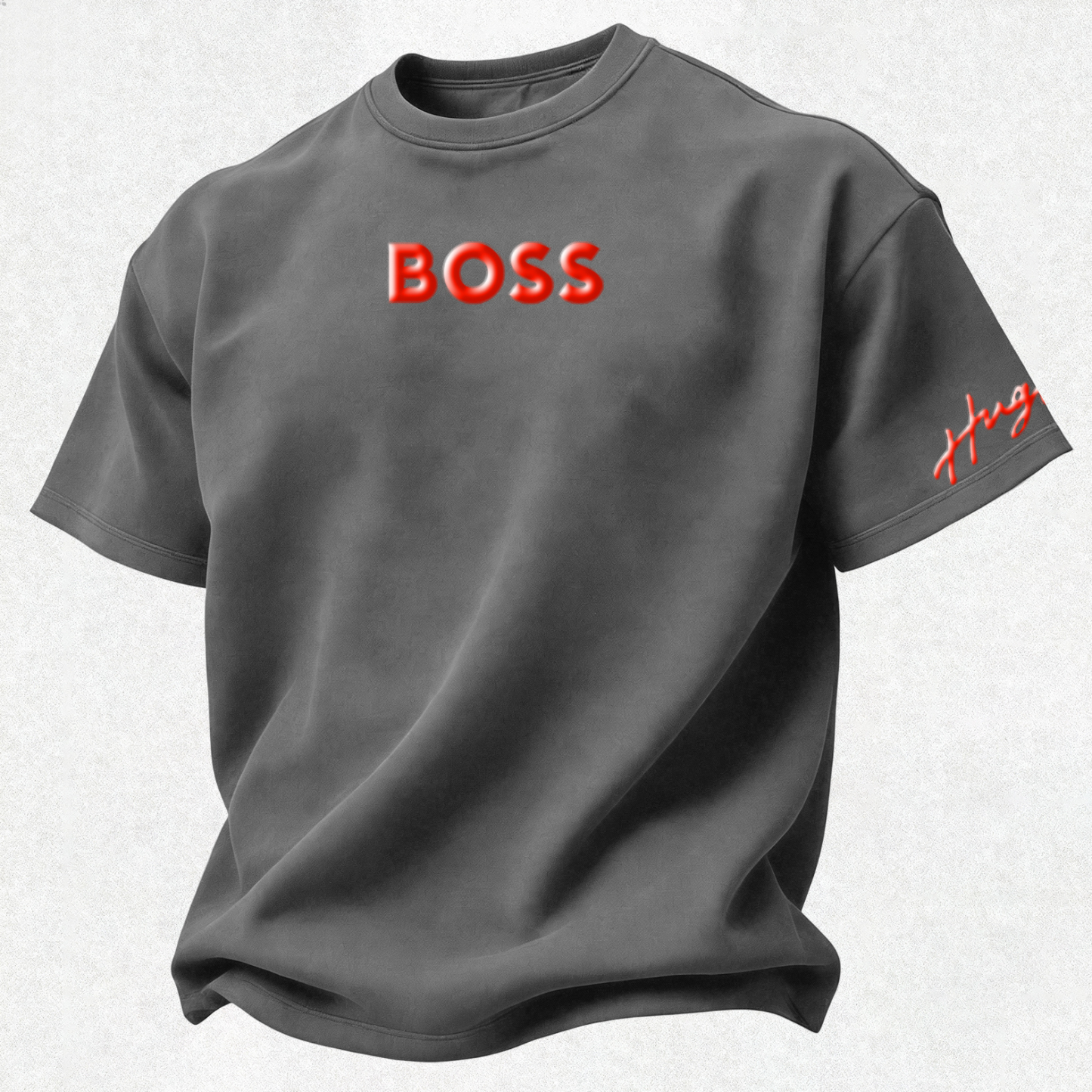 Casual Breathable Printed Oversized Unisex T-shirt Image - 14