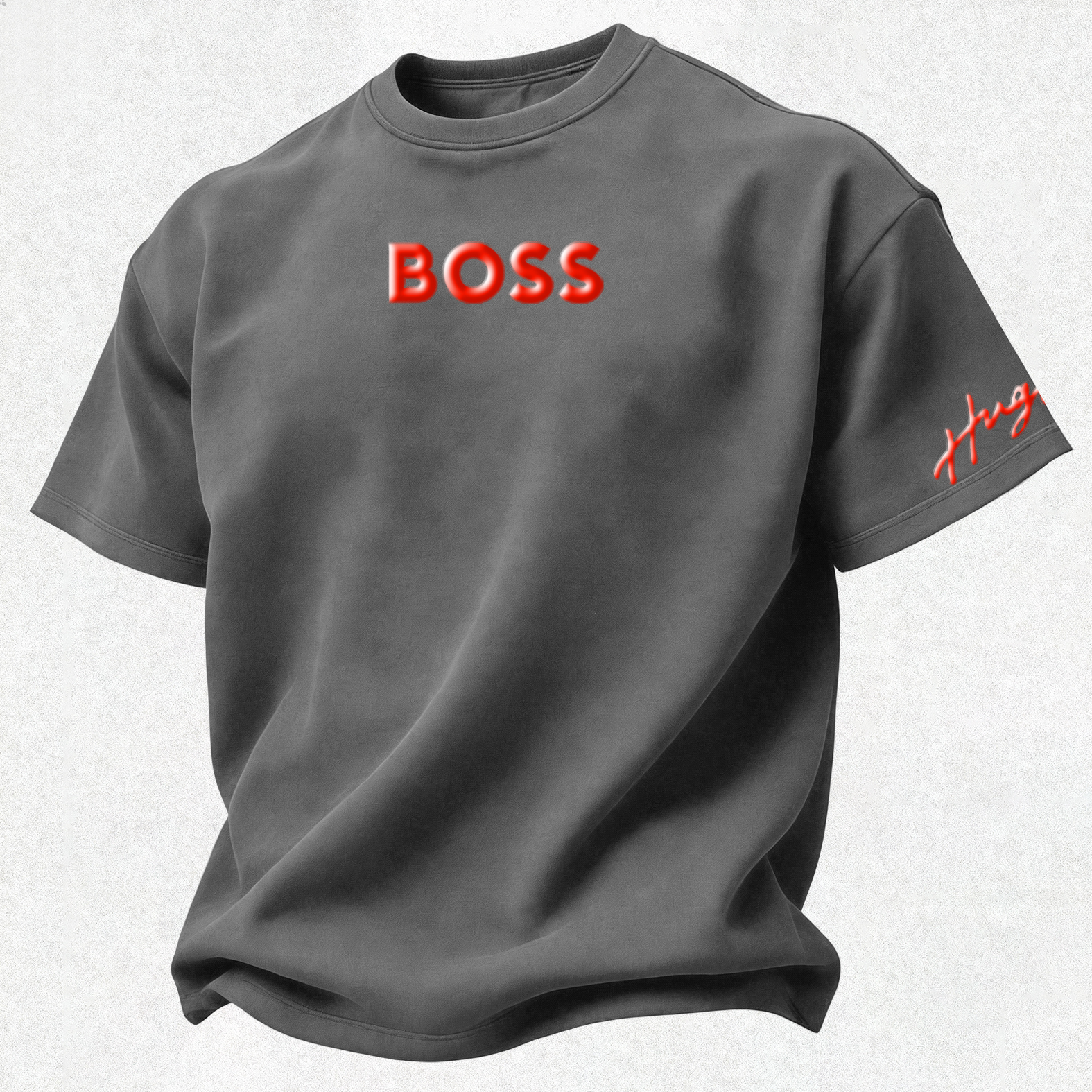 Casual Breathable Printed Oversized Unisex T-shirt Image - 14