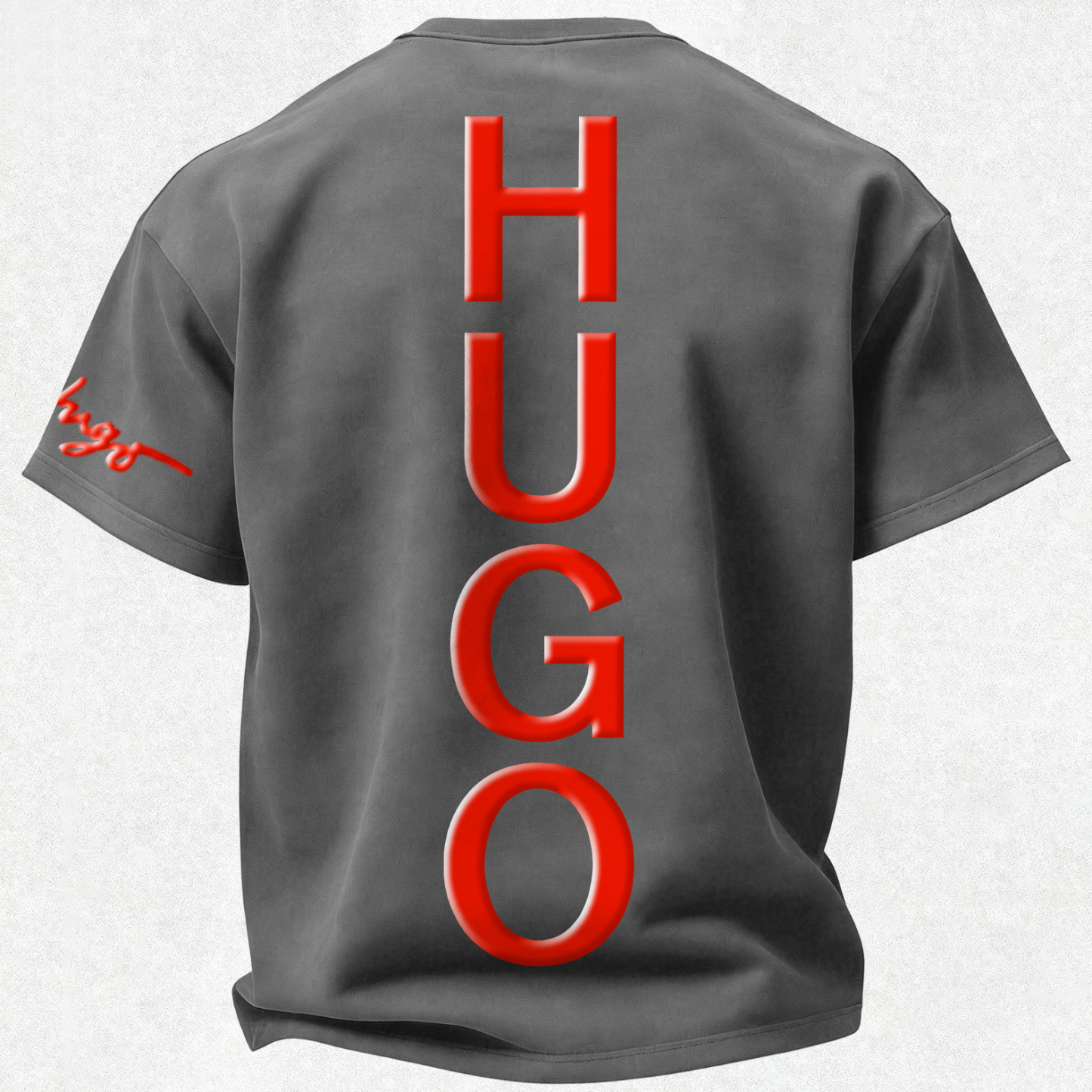 Casual Breathable Printed Oversized Unisex T-shirt Image - 15