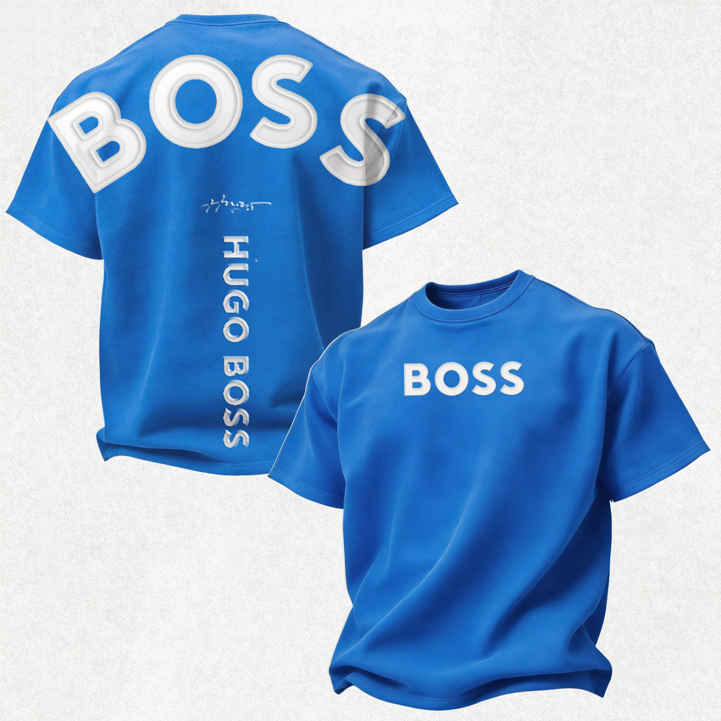 Summer Street Casual Printed Oversized Unisex T-shirt Image - 16