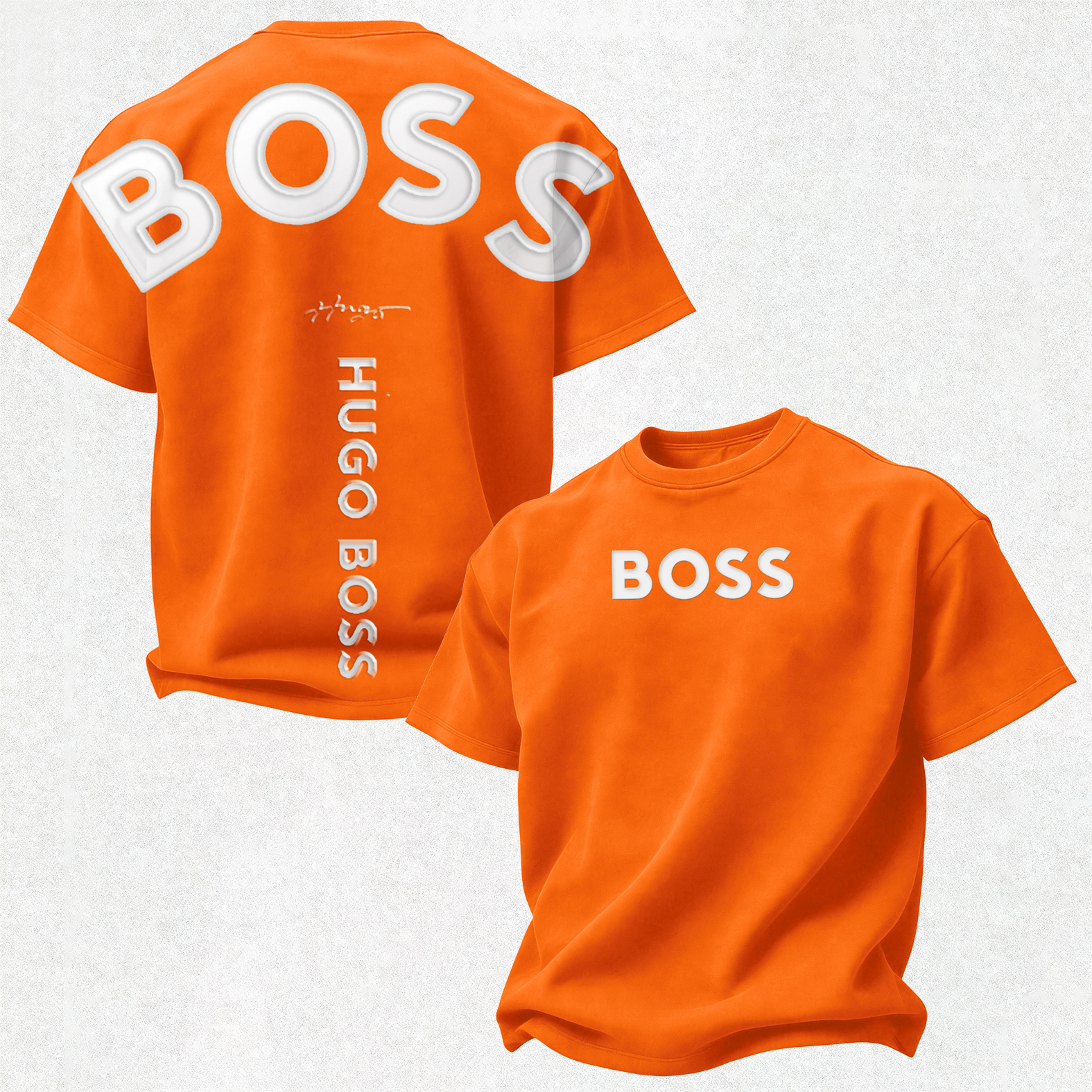 Summer Street Casual Printed Oversized Unisex T-shirt Image - 19